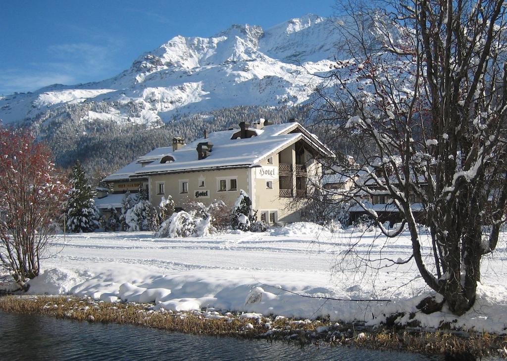 Hotel Chesa Grischa Sils Baselgia Exterior foto